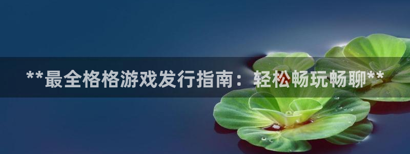 顺盈娱乐登录平台是什么意思：**最全格格游戏发行指南：轻松畅玩畅聊**